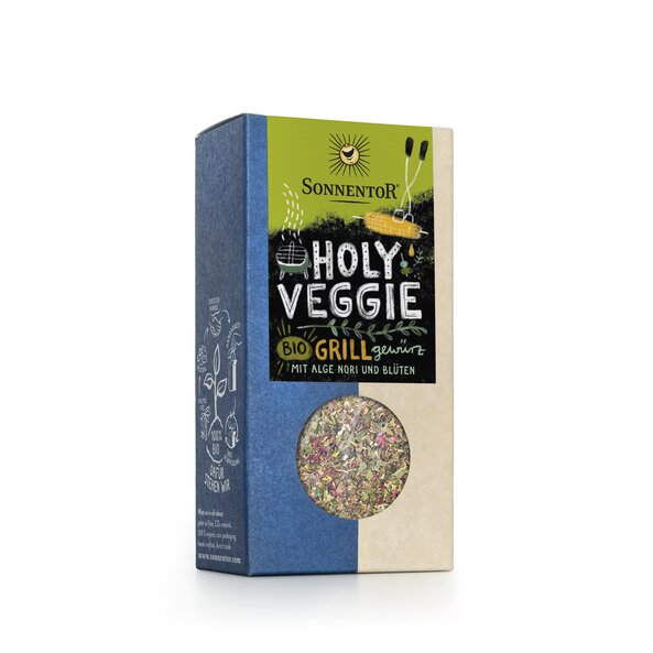 Holy Veggie Grillgewürz bio 30 g, Packung