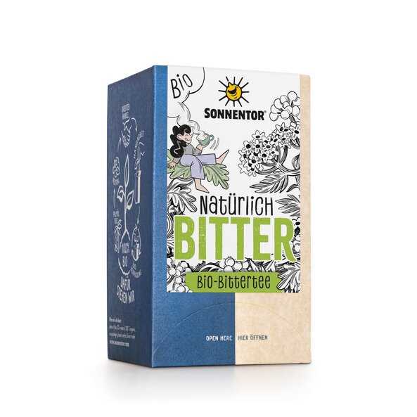 Bittertee Natürlich BITTER bio 32,4 g, Doppelkammerbeutel