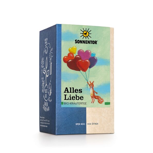 Alles Liebe-Kräutertee kbA, Doppelkammerbeutel