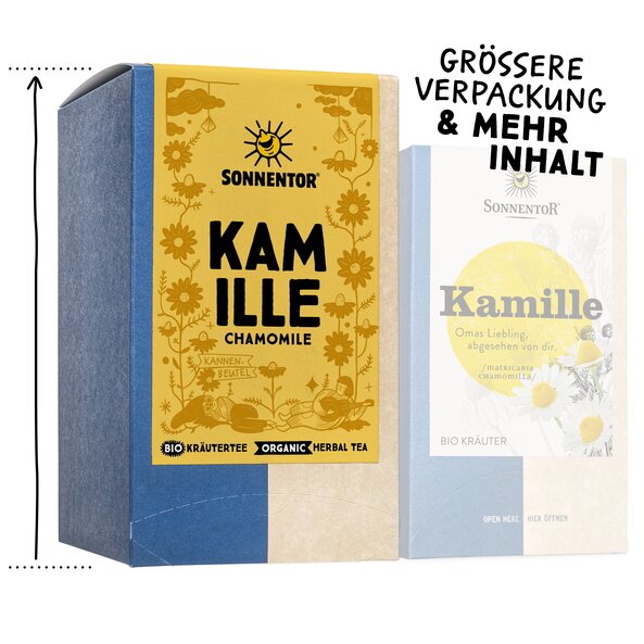 Pyramidenbeutel_Webshop_Kamille_1.jpg | © SONNENTOR