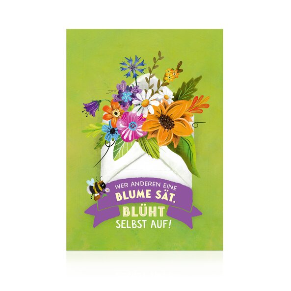 Allgemeine Frühlings Postkarte