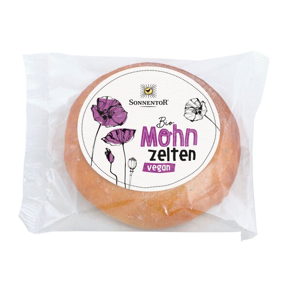 Mohnzelten vegan bio